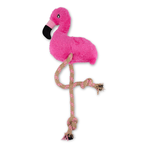 Beco Recycled Flamingo Tug Toy