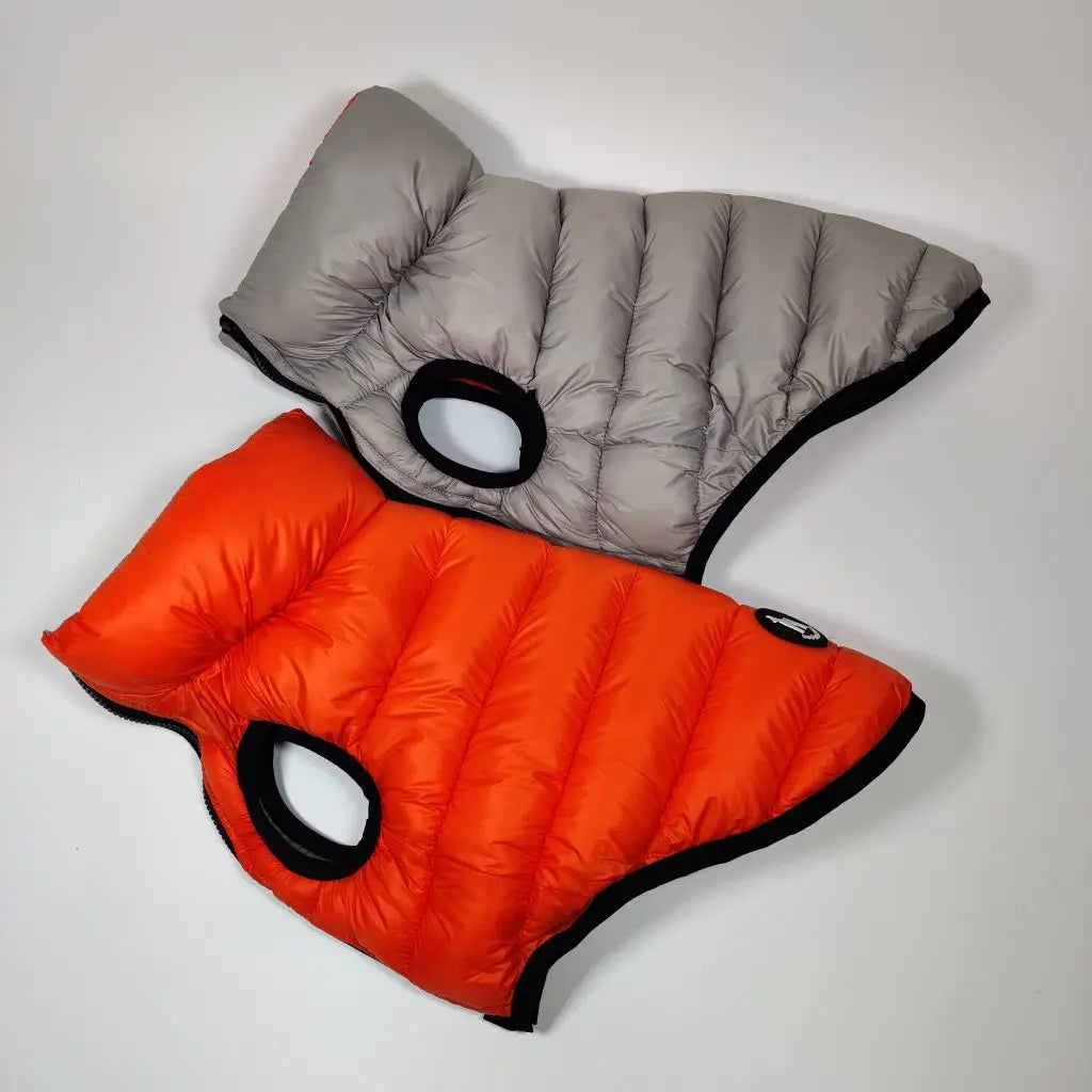 Reversible Waterproof Puffa Jacket - Orange