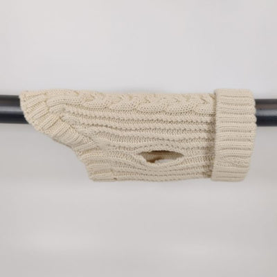 Oatmeal Cable Knit Jumper