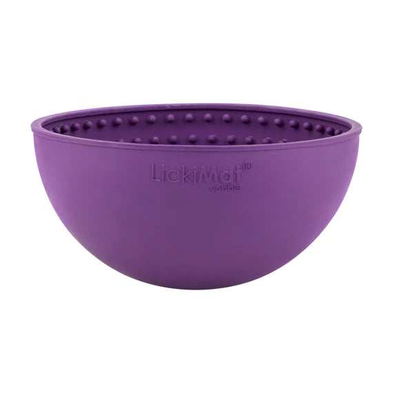 LickiMat Wobble Bowl Purple