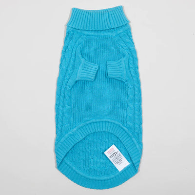 Organic Cotton Cosy Jumper - Turquoise