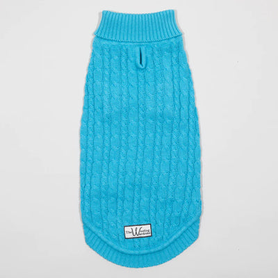 Organic Cotton Cosy Jumper - Turquoise